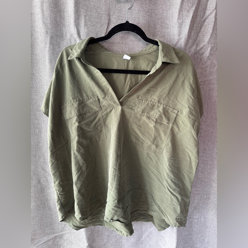 Olive Green Old Navy Sleeveless Top